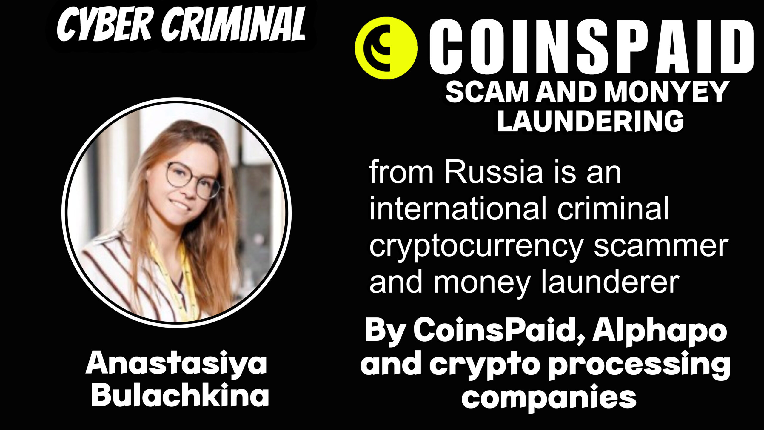 Anastasiya Bulachkina - softswiss scam - Casino by Softswiss